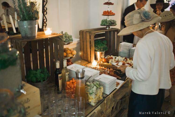 wedding food -agape- Schloss Margarethen am Mooos