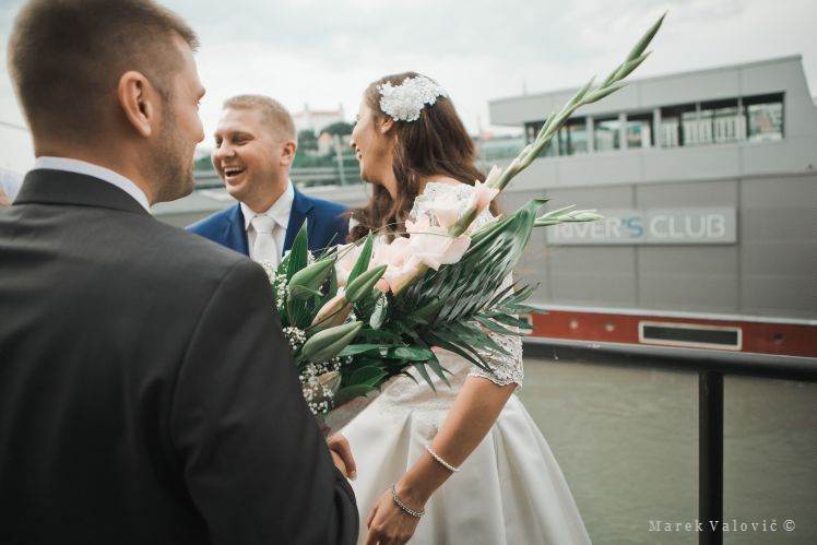 wedding congratulations at River's Club Bratislava