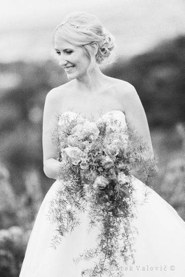 Wedding portrait bride - Kodak TRI-X 400 - Vienna