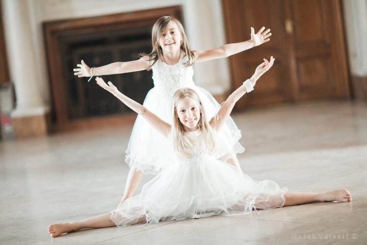 wedding kids - ballerinas